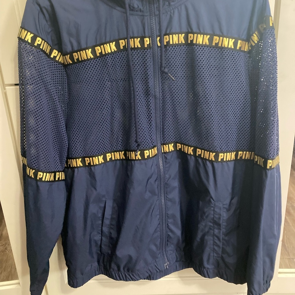 PINK Victoria's Secret Navy Jacket